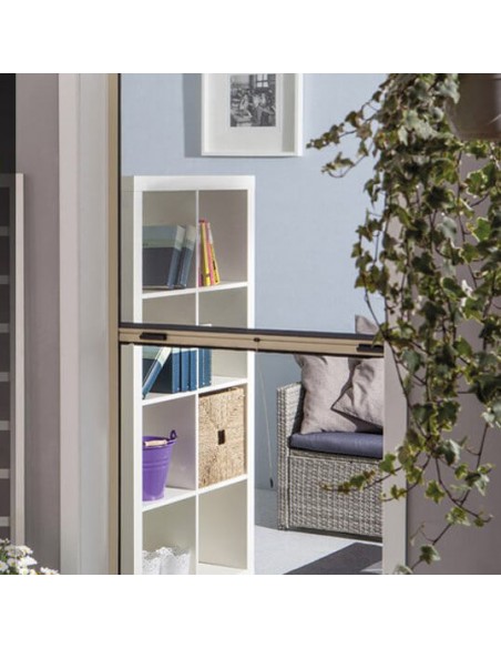 moustiquaire enroulable verticale pour fenêtre