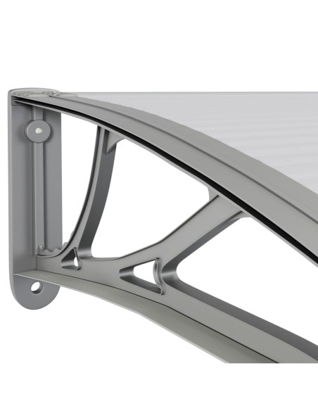 Auvent de porte - 80x80 cm