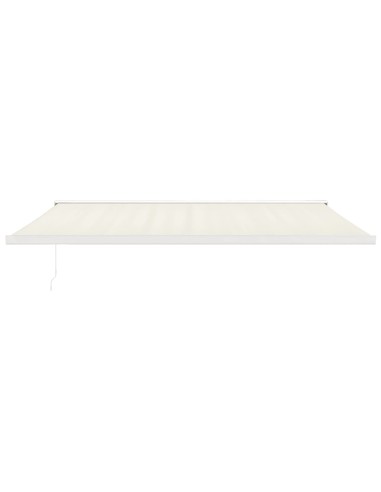 Auvent rétractable crème - 5x3 m