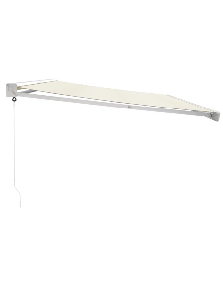 Auvent rétractable crème - 5x3 m