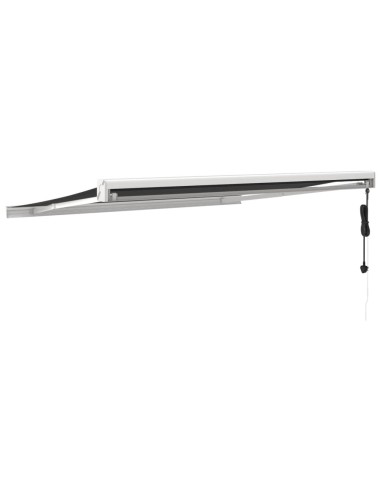 Auvent rétractable anthracite - 3,5x2,5