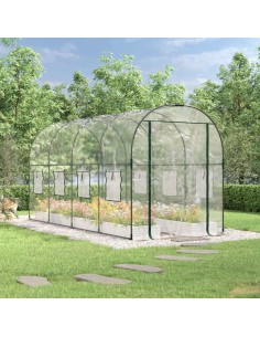 Serre Transparent PVC - 160x400x190cm