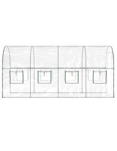 Serre Transparent PVC - 160x400x190cm