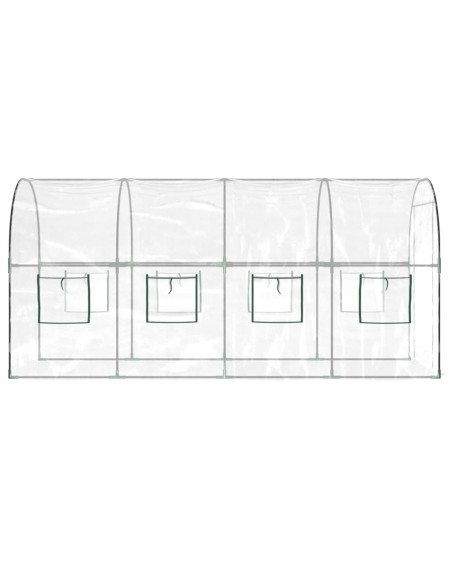 Serre Transparent PVC - 160x400x190cm