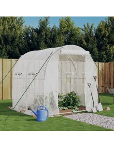 Serre avec cadre - 4m² blanc 2