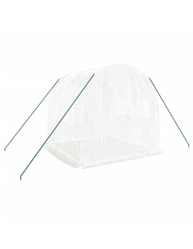 Serre avec cadre - 4m² blanc