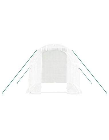 Serre avec cadre - 4m² blanc