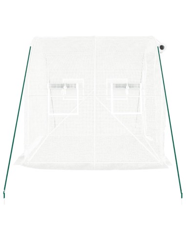 Serre avec cadre - 4m² blanc