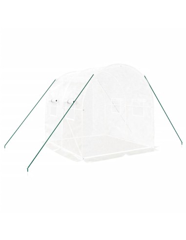 Serre avec cadre - 4m² blanc