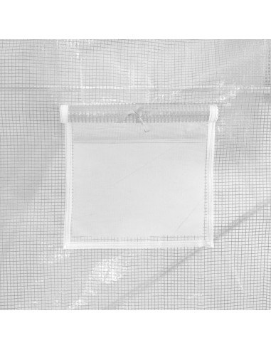 Serre avec cadre - 4m² blanc