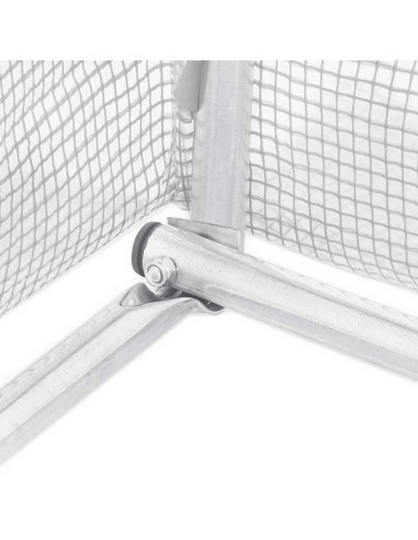 Serre avec cadre - 4m² blanc