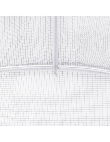 Serre avec cadre - 4m² blanc