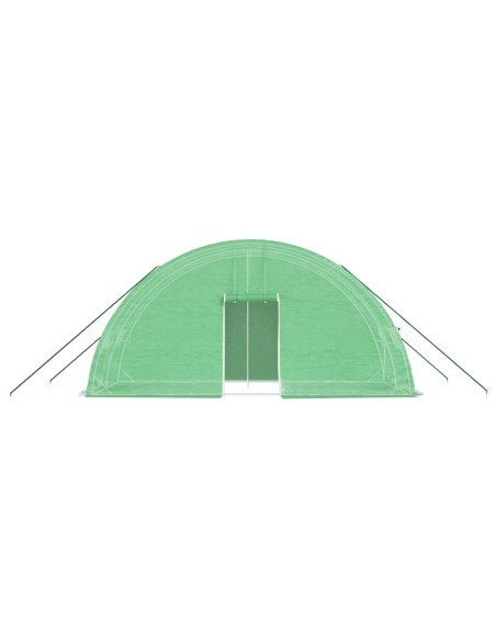 Serre avec cadre - 12m² vert
