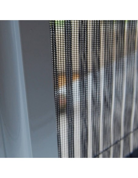 moustiquaire plissée 1 vantail - toile plissée