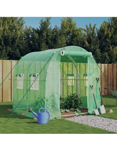 Serre avec cadre - 4m² vert