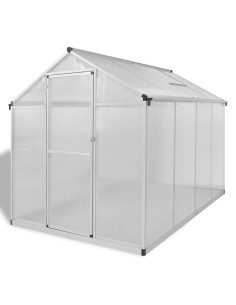 Serre renforcée en aluminium - 4,6 m² 2