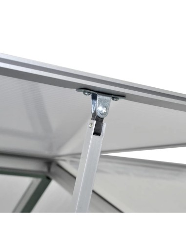 Serre renforcée en aluminium - 4,6 m²