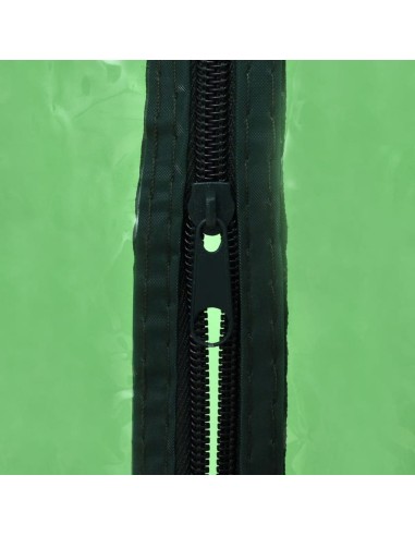 Serre avec 4 étagères verte