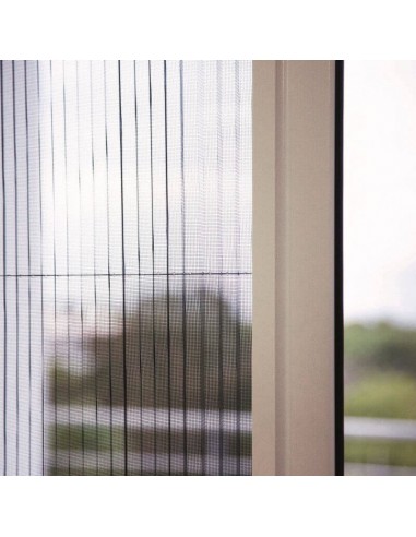 1 vantail moustiquaire plissée