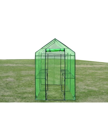 Serre portable Cadre en acier 18 m²