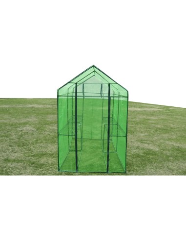 Serre portable Cadre en acier 18 m²