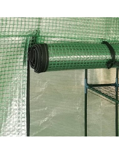 Serre avec étagères - 143x143x195cm