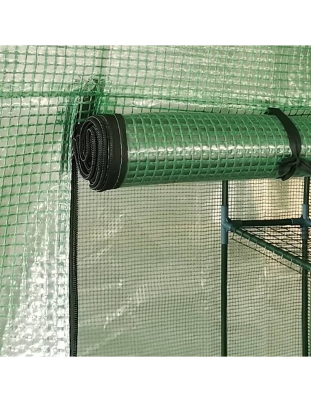 Serre avec étagères - 143x143x195cm