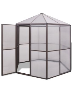 Serre en aluminium - 240x211x232cm 2