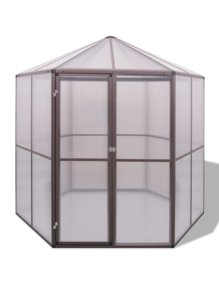 Serre en aluminium - 240x211x232cm