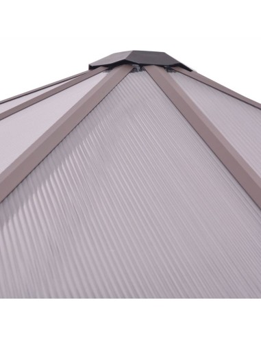 Serre en aluminium - 240x211x232cm