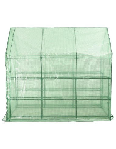 Serre de plain-pied - 143x214x196cm