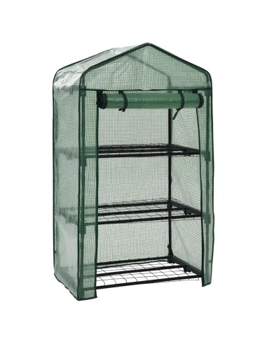 Mini-serre à 3 niveaux - 69x49x125cm