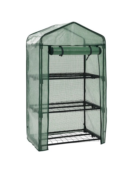 Mini-serre à 3 niveaux - 69x49x125cm