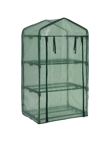 Mini-serre à 3 niveaux - 69x49x125cm