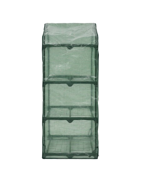 Mini-serre à 3 niveaux - 69x49x125cm