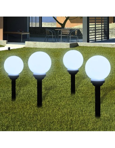 Lampes d'allée à LED 4 pcs