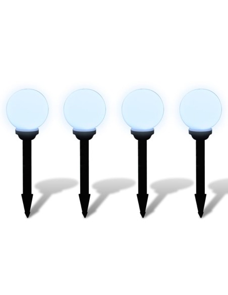 Lampes d'allée à LED 4 pcs