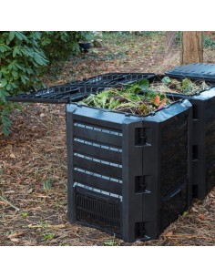 Bac à compost Noir - 1200 L 2