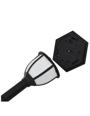 Lampe solaire à LED d'extérieur 3 pcs