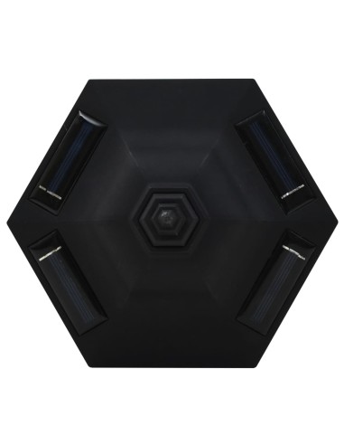 Lampe solaire à LED d'extérieur 3 pcs