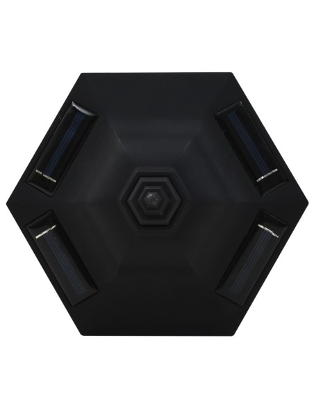 Lampe solaire à LED d'extérieur 3 pcs