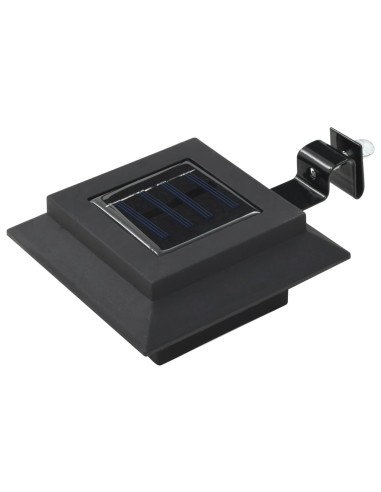 Lampe solaire à LED carrée d'extérieur 6 pcs