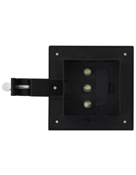 Lampe solaire à LED carrée d'extérieur 6 pcs