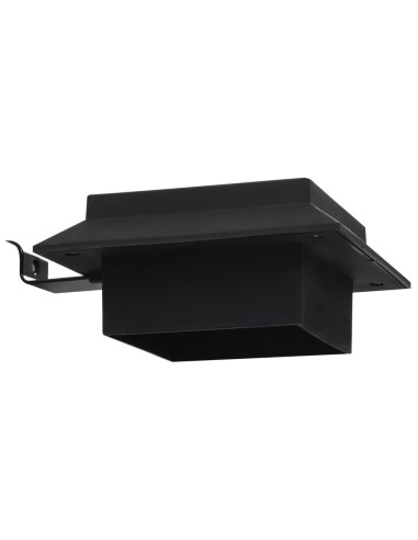 Lampe solaire à LED carrée d'extérieur 6 pcs