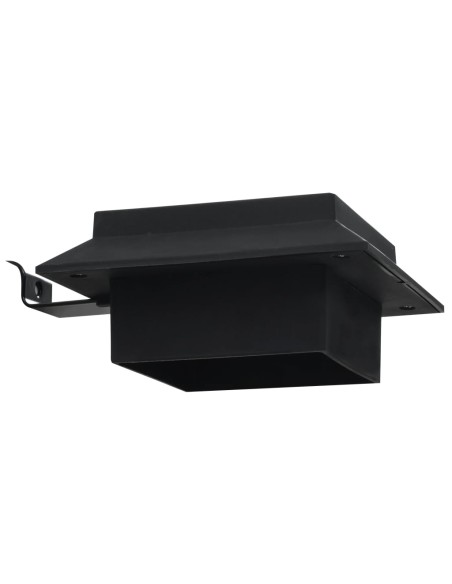 Lampe solaire à LED carrée d'extérieur 6 pcs