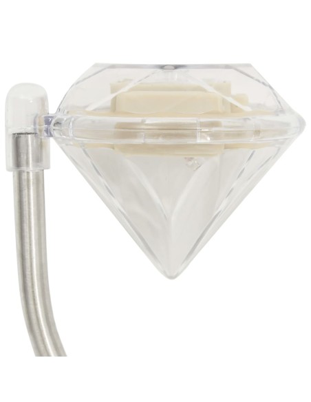 Lampes à LED solaires - 6 pcs 9x7,8x29,5 cm