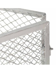 Composteur en Fer galvanisé - 85x85x70 cm 2