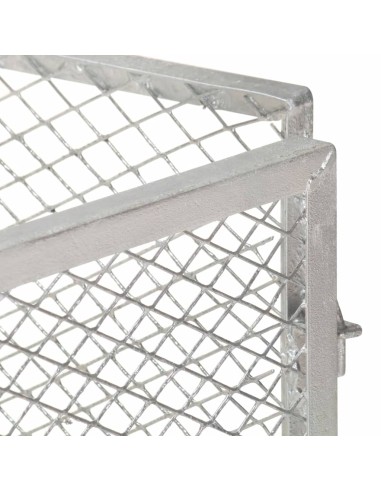 Composteur en Fer galvanisé - 85x85x70 cm