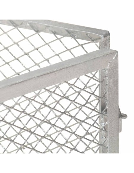 Composteur en Fer galvanisé - 85x85x70 cm