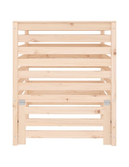 Composteur bois de pin - 82,5x82,5x99,5 cm